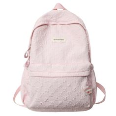 BACK TO SCHOOL Women Cute Backpack Large Capacity Female Harajuku School Bag College Lady Kawaii Nylon Backpack Fashion Book Girl Bag Student [23y 6m 20d] Harajuku Style Pink Backpack For Daily Use, Pink Harajuku Student Backpack, Kawaii Nylon Backpack For Daily Use, Kawaii Nylon Backpack For Everyday Use, Casual Pink Backpack For Back To School, Casual Pink Softback Backpack, Cute Large Capacity Nylon Backpack, Cute Everyday Nylon Backpack, Cute Nylon Student Backpack