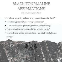 Black Tourmaline Meaning - Mystic Crystal Dream Black Tourmaline Affirmation, Tourmaline Affirmation, Black Tourmaline Meaning, Witch Energy, Tourmaline Meaning, Power Thoughts, Witch Journal