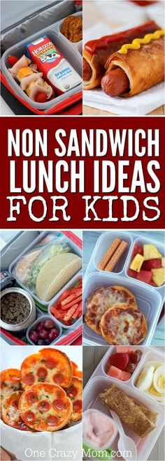 If your kids are tired of sandwiches, check out these ideas! 20 non sandwich lunch ideas for kids that are yummy and kid approved! Non Sandwich Lunch Ideas, Kid Friendly Lunch Ideas, Sandwich Lunch Ideas, Non Sandwich Lunches, Kid Lunch Ideas, Kindergarten Lunch, Sandwiches Lunch, Lunch Ideas For School, Lunch For School