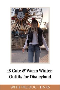 Get ready to sleigh your Disneyland visit with these simple, cute, and aesthetic winter outfit ideas that will keep you cozy while looking stylish in the happiest place on earth! Click here for some magical fashion inspiration. Fall Chic Outfits