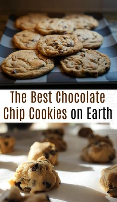 the best chocolate chip cookies on earth are made with only 3 ingredients, and they're so good to eat