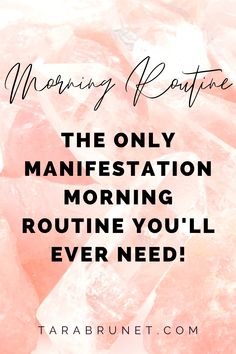 Millionaire Routine, Morning Manifestation, Routine For Success, Morning Routine Tips, Morning Routine Aesthetic, Best Morning Routine, Morning Routine Ideas, Productive Morning Routine