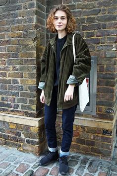 Androgynous Fashion, Soft Grunge, 가을 패션, Looks Style, Outfits Casuales, Look Fashion