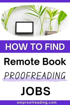 Book Proofreading Jobs from Home (How to Find Them Now!) Transcription Jobs From Home, Work For Myself, Online Typing Jobs, Computer Jobs, Transcription Jobs, Editing Jobs