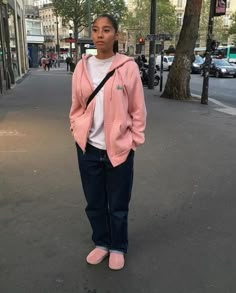 Fall Streetwear, Outfit Pink, Lookbook Outfits