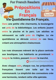 an advertisement for french readers with the words,'questions en franaiss '