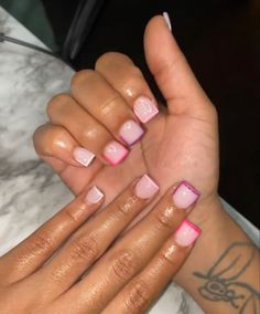 Simple Short Sets Nails, Cute Acrylic Overlay Nails, Very Short Acrylic Nails, Short Short Nails, Simple Short Acrylic Nails, Nail Ideas Short, Nails Coffin Short