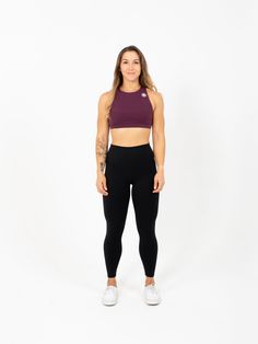 PUT THE FUN INTO FUNCTIONALITY Our buttery soft, full-length, high-waist leggings are squat proof, breathable, and provide the support you need to conquer your toughest workouts. The ankle length cut gives you zero distraction and is perfect for training in all conditions—indoors, outdoors, cold weather, or summer heat. Plus these black sports ankle leggings have a convenient side pocket for on-the-go storage! Details: Triangle crotch pane 18” Inseam 5” waistband Ankle Length Form Fitting Sleek Squat Proof Athleisure Leggings For Running, Compressive Squat-proof Leggings, Compressive Squat-proof Leggings For Workout, Compressive Squat-proof Functional Leggings, Athleisure Squat Proof Tights For Workout, Functional Compressive Squat Proof Leggings, Squat Proof Compressive Leggings, Compressive Squat Proof Running Leggings, Compressive Squat Proof Tights For Training