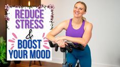 20 minute MOOD BOOSTING Indoor Cycling Workout Workout Youtube, December Calendar, Mood Boost