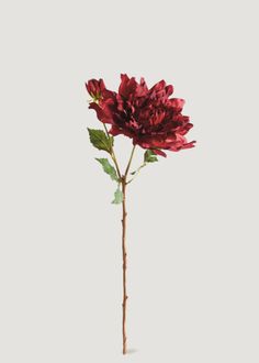 Burgundy Red Artificial Dahlia Dahlia Bouquet Vase, Dusty Flowers, Fall Wedding Bouquet, Wooden Garden Bed, Burgundy Dahlia, Red Cherry Blossom, Artificial Flowers Wedding, Flower Stem, Fall Wedding Bouquets