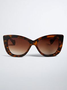 Nothing catty about these square cat eye sunglasses (although others may be jealous). Hollywood glam is redefined with an ultra chic tortoise shell design. Hello, starlet. 100% UV Protection. Man-made materials. Imported. The best plus size women's tortoise square cat eye sunglasses eyewear in tortise. Torrid is your destination for cozy fall and winter clothes to keep you warm and comfortable. Ethereal Dramatic, Modest Chic, Dramatic Classic, Trendy Plus Size Fashion, Shell Design, Tortoise Sunglasses, Fitted Wedding Dress, Hollywood Glam, Shopping Day