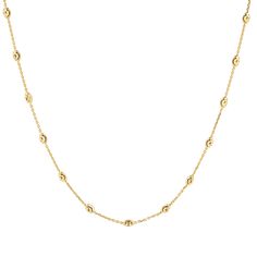 Made in 14K solid gold, our stunning Spaced Mooncut Bead Necklace is a gorgeous edit to your basic chain. Each bead is Diamond cut to create an imaginable luster that will never fade out.  Stack it or let it shine on its own! Pairs beautifully with the Moonlight Sphere bracelet or any of our beaded bracelets. 

Size: 2.6mm Beads
14K Solid Gold
Lobster Lock Clasp
Lifetime Guarantee Cross Earrings Studs, Kids Accessories Jewelry, Let It Shine, Diamond Solitaire Necklace, Pave Diamond Ring, Fade Out, Solitaire Necklaces, Charm Rings, Shine On