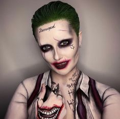 Halloween Look Ideas, Joker Halloween Makeup, Joker Halloween, Joker Makeup, Halloween Coustumes, Joker Cosplay, Halloween Makeup Easy, Halloween Costume Outfits, Halloween Inspo