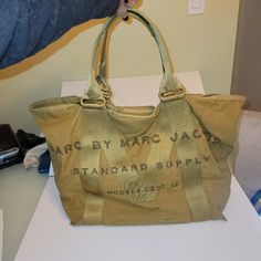 Reposhing This Item! Loved It, But It’s Just A Bigger Bag Than I Needed! Questions? Leave A Comment Bags Marc Jacobs, Marc Jacobs Bag, Olive Green Color, Big Bags, Green Color, Marc Jacobs, Olive Green, Bag Lady, Green