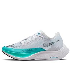 Nike Womens WMNS ZoomX Vaporfly NEXT% 2 White Aurora Green Marathon Running Shoes/Sneakers Spikes Running Shoes, Running Wear, Perfect Sneakers, Shoes Sneakers Jordans, Nike Air Shoes, Marathon Running Shoes, Mens Nike Shoes, Marathon Running, Nike Womens