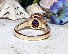 Don't miss this opportunity to own this beautiful gemstone ring crafted in 14k gold filled => Gemstone Type - Amethyst, Clear Quartz => Gemstone Cut - Faceted => Gemstone Size - 8*10 mm, 3 mm => Total Number of Gemstones - 3 => Metal Type - 14k Gold Filled (Tarnish Resistant And Nickel Free) - also available in 925 sterling silver * Please contact me for pricing on a sizes larger than 11 * ~ Feel free to ask me about custom made designs. ❏ Replacements and custom orders : ✪ 925 st Opal Necklace Simple, Statement Engagement Ring, Prong Ring, Purple Amethyst Ring, Simple Stud Earrings, Jewelry Catalog, Gold Statement Ring, Oval Ring, Engagement Rings Round