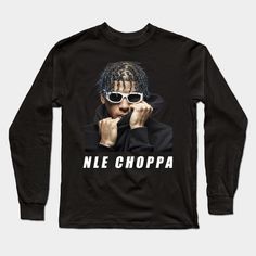 NLE Choppa -- Choose from our vast selection of Long Sleeve T-Shirts to match with your favorite design to make the perfect custom graphic Long Sleeve T-shirt. Pick your favorite: Classic or Premium. Customize your color! For men and women. Hip Hop Long Sleeve Graphic T-shirt, Hip Hop Style Long Sleeve Tops, Hip Hop Long Sleeve T-shirt For Fans, Nle Choppa, Graphic Long Sleeve, Long Sleeve T Shirts, Long Sleeve T Shirt, Long Sleeve Tshirt, Men And Women