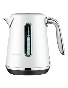 an electric kettle with the lid open