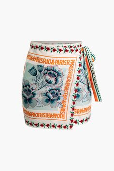 Floral Print Wrap Knot Mini Skirt

    
– Micas Cute Skirt And Top Outfits, Colorful Mini Skirt, Skirt Outfits Summer, Floral Wrap Skirt, Trendy Bottoms, Date Outfit Summer, Textile Waste, Colorful Skirts, Media Screen