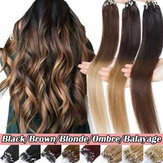 Ombre Micro Loop Ring Bead Remy Human Hair Extensions 200S 1G Thick Micro Links Hair Type US TOP QUALITY ---- 100% Human Hair Micro Ring Loop Beads Links Pre Bonded Remy Nano RIng Hair Extensions Length & Weight Weigth / Strand: 0.5 gram Or 1 gram 0.5 g/s, 50 g  -  100 Strands / pack,  100 g - 200 Strands / 2 packs 1 g/s, 50 g  -  50 Strands / pack,  100 g - 100 Strands / 2 packs 16 Inch ~50g / 100g  (100% Remy & Soft Hair ) 18 Inch ~50g / 100g  (100% Remy & Soft Hair ) 20 Inch ~50g / 100g  (100 Nano Ring Hair Extensions, Soft Hair Color, Hair Extension Lengths, Blonde Ombre Balayage, Beads Hair, Natural Blondes, Bleach Blonde, Remy Human Hair Extensions, Ombre Balayage