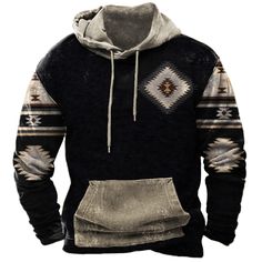 Estilo Hippy, Aztec Fashion, Hooded Sweatshirt Men, Anime Hoodie, Men Model, Mens Hooded, Solid Clothes, Sierra Leone, Mens Sweatshirts Hoodie