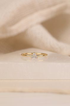 14k Gold Diamond Cluster Ring / Dainty Diamond Ring / Stackable Gold Ring / 14k Rose. Yellow, White Gold / Minimalist Design / Casual Design ✔ Handmade ✔ Solid Gold and Natural Diamonds ✔ The cluster size is 4.5mm ✔ Carat Total Weight: .09 ✔ The thickness of band: 1.4 mm This delicate diamond cluster ring exudes elegance and femininity. Top-quality diamonds and superior craftsmanship make this a ring you can treasure forever, its timeless design will ensure you'll want to wear it forever. Worldw Delicate Promise Ring With Rose Cut Diamonds, Delicate Rose Cut Promise Diamond Ring, Delicate Diamond White Stackable Rings For Anniversary, 14k Gold Cluster Diamond Promise Ring, Classic Flower Ring With Diamond Accents For Gift, Classic Flower Ring With Diamond Accents As Gift, Delicate Cluster Ring With Rose Cut Diamonds For Promise, Elegant Birthstone Ring With Rose Cut Diamonds For Promise, Elegant Rose Cut Diamond Birthstone Promise Ring