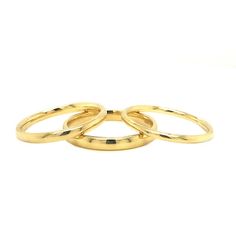 Our most popular yellow gold ring spacer to stack either with your engagement ring stack or any finger! Available in 5 widths, so there's one for everyone. Gold Stackable Thick Band, Stackable 14k Gold Bracelets With Round Band, Gold Stackable Rings With Smooth Bezel, Stackable 14k Gold Bracelet With Round Band, 14k Gold Stackable Bracelets With Round Band, Timeless Stackable Yellow Gold Couple Rings, Formal Stackable Midi Rings With Round Band, Gold Stackable Rings With Thick Band And Smooth Bezel, Stackable 14k Gold Couple Rings