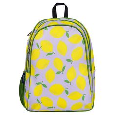 Your child will be the talk of the playground with Wildkin's 15 Inch School Backpack! Eye-catching patterns and a functional design come together to make this backpack for boys, and girls a fun addition to your child’s school and travel essentials. Two padded, adjustable shoulder straps and a padded back provide a comfortable wear, while the durable top handle is perfect for hanging in a locker before heading to class. We’ve designed our 15-Inch toddler backpack for school to withstand even the Playful Yellow Backpack For Back To School, Playful Purple Backpack, Purple Backpack For Playtime And Back To School, Purple Backpack For School Events, Lilac Lemonade, Kids Backpack Boys, Backpack For School, Toddler Backpack, Kids Backpack