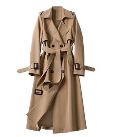 PRICES MAY VARY. ★Material Type: Our womens long trench coat made of high quality 100% Polyester. Comfortable and soft enough to wear all day long. You will love its comfort and uniqueness. ★Features&Design: This womens long trench coat designed with double breast, long length is popular and stylish, 2 adjustable buckle cuffs and belt make this coat fit you well, slim fit overcoat with lining. A must have classic trench coat in your wardrobe. Best gift for your friends or yourself. ★Occasions: T Windbreaker Jacket Women, Long Coat Jacket, Cozy Coats, Elegant Coats, Loose Coats, Classic Trench Coat, Womens Windbreaker, Double Breasted Trench Coat, Long Trench