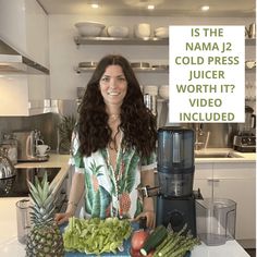 Nama J2 Cold Press Juicer Review #herhealthystyle