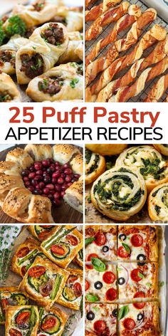 25 puff pastry appetizer recipes