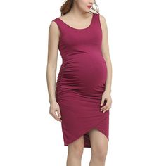 The classic maternity tank dress from Pokkori is given a subtle yet chic update. The classic maternity tank dress from Pokkori is given a subtle yet chic update. Ruched along the side seam to flatter a growing bump Tulip hemline adds a little bit of fashionable flare ScoopneckFIT & SIZING 36-in. length from shoulder to hem Knee length, bodycon stylingFABRIC & CARE Rayon, spandex Machine wash Imported Size: S-Mat. Color: Med Pink. Gender: female. Age Group: adult. Elegant Sleeveless Bump-friendly Maternity Dress, Elegant Sleeveless Bump Friendly Maternity Dress, Elegant Sleeveless Bump-friendly Dresses, Elegant Sleeveless Bump Friendly Dresses, Sleeveless Bump-friendly Maternity Dress, Fitted Sleeveless Maternity Dress, Bump Friendly, Fitted Sleeveless Maternity Dress, Summer Sleeveless Nursing-friendly Maternity Dress, Summer Sleeveless Maternity Dress Nursing Friendly