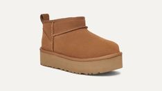 Classic Ultra Mini Platform Classic Boots, House Shoes, Slipper Shoes, Soft Suede, Coloring For Kids, Ugg Boots, Big Kids, Heel Height, Slippers