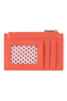 Easily move your key items from handbag to handbag with Shiraleah's Verona Card Holder. Available in a wide variety of colors, it's the perfect accessory to carry your ID and up to two credit cards. These items pair especially well with Shiraleah's Verona handbag collection. Pair with other items from Shiraleah to complete your look! Travel Pouch Card Holder, Orange Card Holder With Card Slots For Everyday Use, Orange Rectangular Card Holder With Slots, Orange Rectangular Card Holder With Card Slots, Orange Travel Wallets With Interior Card Slots, Orange Travel Wallet With Card Slots, Orange Wallet With Card Slots For Daily Use, Versatile Card Holder With Slots For Gift, Versatile Card Holder With Card Slots As Gift