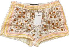 Batik Quilts, Antik Batik, Gold Shorts, Indian Block Print, Flowy Shorts, Hot Shorts, Embroidered Shorts, Linen Shorts, Cotton Shorts