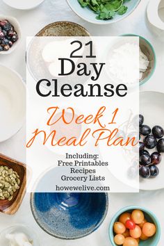 Cleanse Meal Plan, Standard Process Cleanse Recipes, 21 Day Cleanse, 1200 Calorie Diet Meal Plans, 21 Day Detox, Detox Meal Plan, Meal Plan Grocery List, Best Smoothie, Cleanse Diet