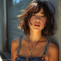 50 Amazing Short Bob Haircuts with Bangs Layered French Bob With Bangs, Baby Curtain Bangs, French Bob Curtain Bangs, French Bob With Curtain Bangs, Shaggy French Bob, French Bob Haircut With Bangs, Feathery Bangs, French Bob With Bangs, Short Bob Haircuts With Bangs