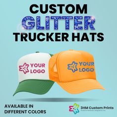 Welcome to our Etsy shop, where we bring the sparkle to your celebrations with our Custom Glitter Party Trucker Hats! These hats are the perfect accessory for any occasion, whether it's a bachelor party, birthday celebration, girl trip, family reunion, company event, friends' gathering, sorority party, milestone birthday, or school event. With endless possibilities, you have the freedom to personalize your own trucker hats exactly the way you want. Our Custom Glitter Party Trucker Hats are caref Party Trucker Hats, Sorority Party, Hats Beach, Girl Trip, Custom Trucker Hats, Bachelorette Party Beach, Beach Bachelorette, School Event, Glitter Party