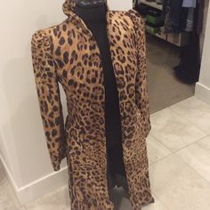 Beautiful Leopard Print Coat, Matching Dress On Separate Listing Never Worn Dolce Gabbana Jacket, Leopard Coat, Leopard Print Coat, Print Coat, Modest Fashion Outfits, Ladies Fashion, Matching Dresses, Modest Fashion, Leopard Print