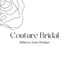 the logo for couture bridall, an artisan boutique in new york