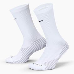 Nike Strike Crew WC22 Team Socks These Nike Strike socks have cushioning in high-wear areas to help keep you comfortable wherever your day takes you. Team Socks, Navy And White, Socks, Black White, Nike, Navy, How To Wear