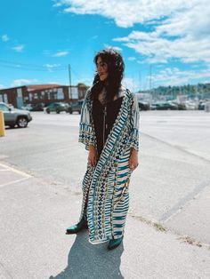 A full length geometric print cover up perfect for the beach or everyday life! 100% viscose Kimono Duster, Company Gifts, Shop Sweatshirts, Band Tees, Geometric Print, Everyday Life, Classic Style, Full Length, Cover Up