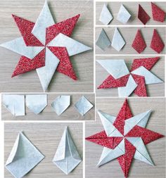 how to make an origami star out of paper