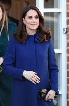 the duke and princess of cambridge are all smiles as they leave their home