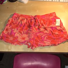 Brand New With Tags, No Defects. Super Lightweight And Perfect To Be Used As A Cover-Up. Please Feel Free To Make Me A Reasonable Offer Or Ask Me Any Questions! Pink Beachwear Pajama Shorts With Built-in Shorts, Pink Summer Pajama Shorts With Elastic Waistband, Pink Elastic Waistband Pajama Shorts For Summer, Pink Shorts For Beach Season, Pink Beachwear Bottoms For Vacation, Casual Pink Bottoms For Vacation, Pink Summer Pajama Shorts For Vacation, Pink Beachwear Pajama Shorts, Pink Stretch Beachwear Shorts