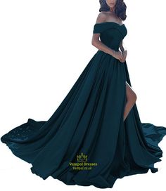 Teal Off The Shoulder Lace Embellished Mermaid Evening Dress Elegant Dresses With Customizable Length For Prom Season, Elegant Gala Dresses With Customizable Length, Elegant Customizable Length Evening Dress For Prom, Beach White Dress, Fuchsia Dress, Prom Ideas, Elegant Party Dresses, Fair Lady, Fish Tail