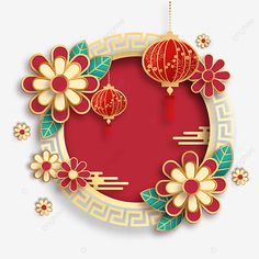 New Year Frame, Chinese New Year Images, Cny 2025, Chinese New Year Flower, Asian Flowers, Cascading Flowers, Crazy Rich Asians, Event Backdrop, Red Packet