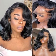 PRICES MAY VARY. 【Bob Wig Human Hair Material】100% Unprocessed Human Hair with Cuticles Aligned,Soft Hair Less Shedding,Tangle Free, True to Length & Weight, Can be Dyed, Bleached and Flat Ironed as Your Own Hair. 【Glueless Wigs Human Hair Texture】180% Density New Upgraded Lace Wig,12A Brazilian Virgin Human Hair 13x6 Body Wave Lace Frontal Wigs, Full and Thick, Natural Look, Health and Comfort, Soft and Bouncy. 【Short Body Wave Bob Wig Quaiity】13x6 Lace Closure Wigs,Really Glueless Wigs Human H Black Women Bob Wig, 6x6 Closure Wig Hairstyles, Loose Body Wave Wig, 28 Inch Body Wave Wig, Bob Wigs For Black Women, Loose Body Wave, Lace Closure Bob, Hd Lace Frontal Wigs, Wigs Glueless