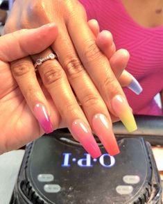 Acrylic Nails Stiletto, Vacation Nails, Popular Nails, Creative Nails, Nail Shapes