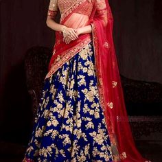 Formal Silk Lehenga With Hand Embroidery. Georgette Dupatta And Blouse With Heavy Hand Embroidery. Worn Once. It’s Absolutely Stunning. Royal Blue Lehenga With Intricate Embroidery, Embroidered Royal Blue Choli For Reception, Elegant Blue Embroidered Choli, Royal Blue Embroidered Choli For Festive Occasions, Embroidered Royal Blue Choli For Festive Occasions, Blue Lehenga With Floral Embroidery In Art Silk, Blue Art Silk Lehenga With Floral Embroidery, Blue Lehenga With Intricate Embroidery For Traditional Ceremonies, Traditional Royal Blue Lehenga With Intricate Embroidery